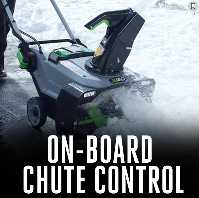 EGO 21" Single Stage Snow Blower with Peak Power (2* 5.0Ah Batteries, 320W Charger) - Image 7