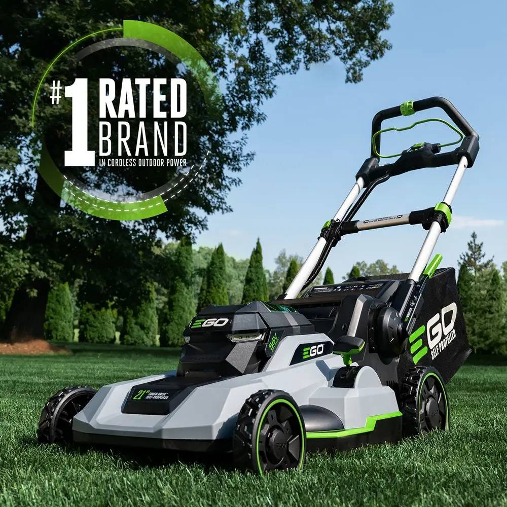EGO POWER+ 21” Self-Propelled Mower with Touch Drive Kit (7.5Ah Battery, Rapid 550W Charger) - Image 2