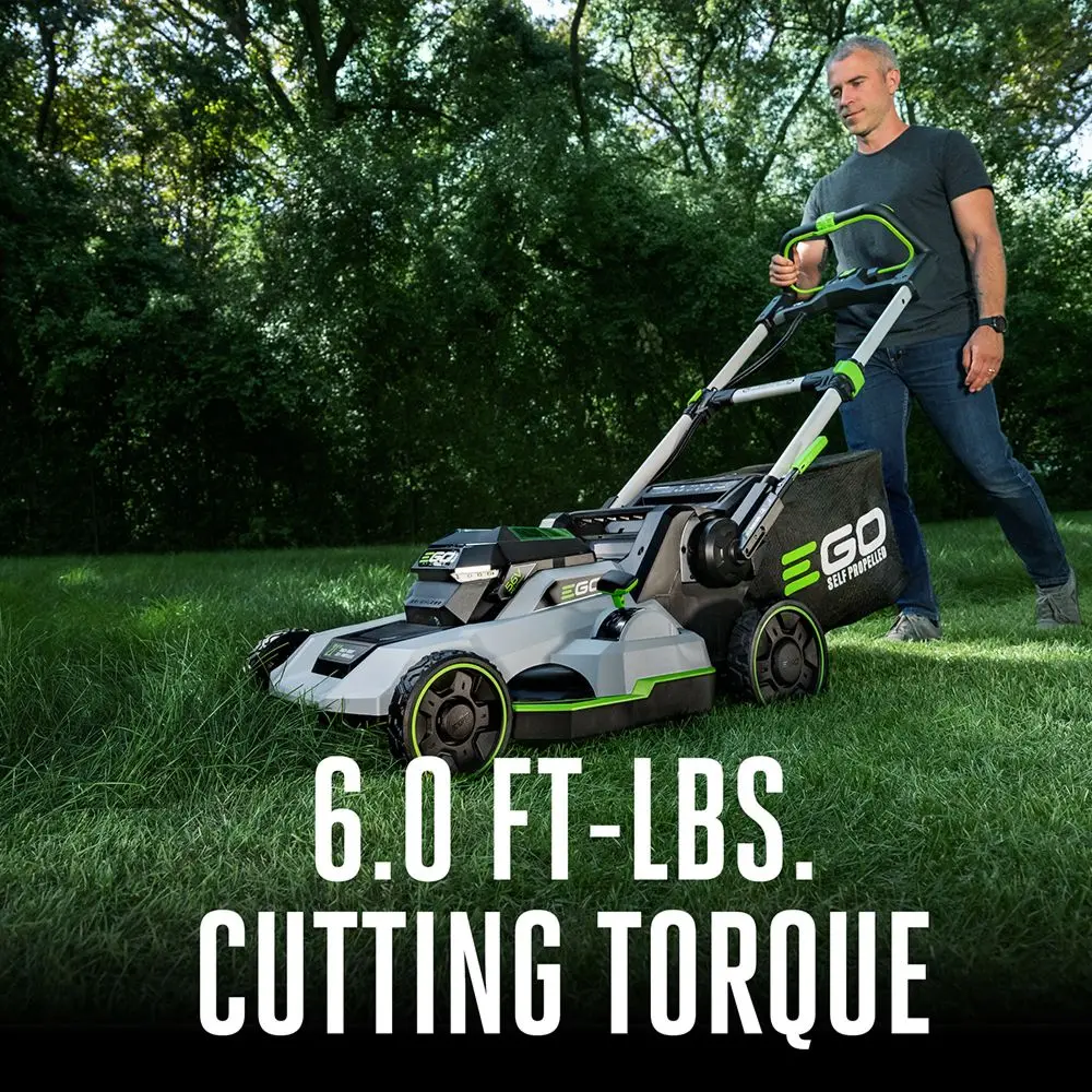 EGO POWER+ 21” Self-Propelled Mower with Touch Drive Kit (7.5Ah Battery, Rapid 550W Charger) - Image 4