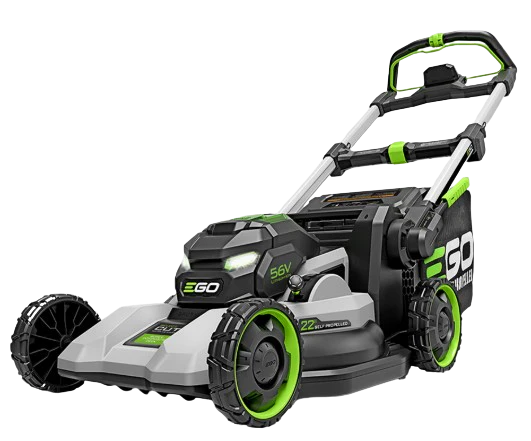 EGO 22" Lawn Mower Super Composite Deck with Select Cut System Kit (10Ah Battery, 700w Turbo Charger)