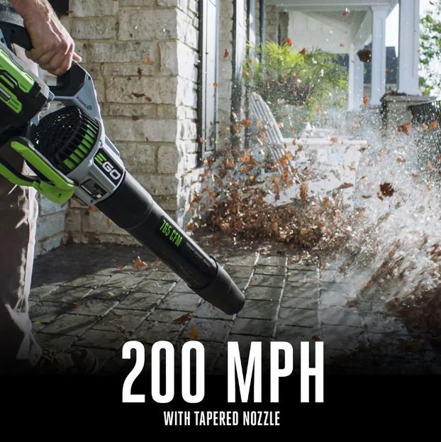 EGO Power+ Handheld 765CFM Blower Kit (5.0Ah Battery, 320W Charger, Flat Nozzle, Cone Nozzle) - Image 7