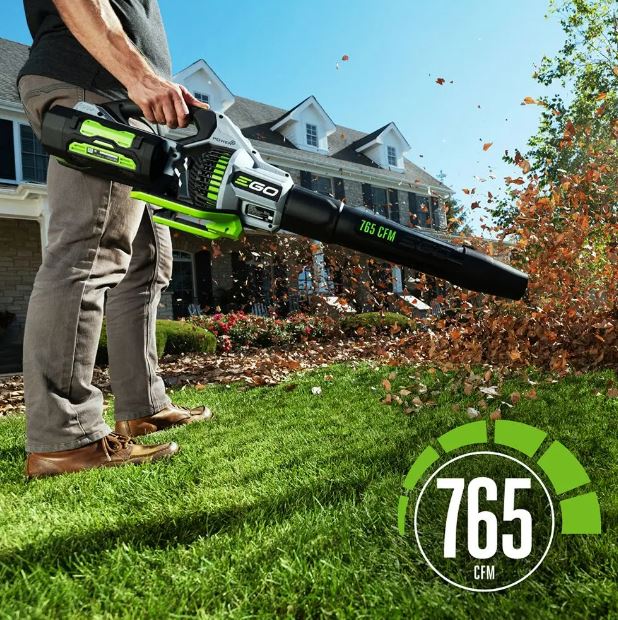 EGO Power+ Handheld 765CFM Blower Kit (5.0Ah Battery, 320W Charger, Flat Nozzle, Cone Nozzle) - Image 8