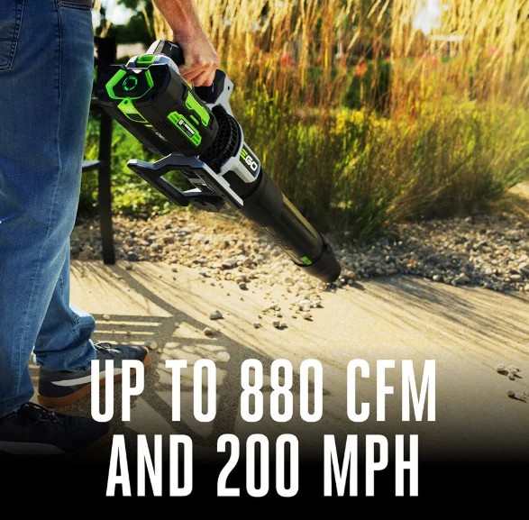 EGO 880 CFM Cordless Blower Kit (2* 4Ah Batteries, 320W Charger) - Image 7