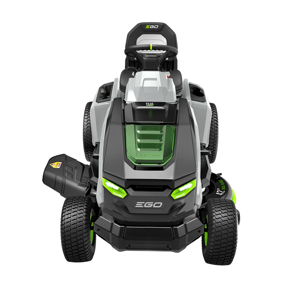 EGO POWER+ 42” T6 Riding Lawn Tractor Kit (6-6.0Ah Batteries, Turbo 700W Charger, ACA1000 Charging Adaptor) - Image 10