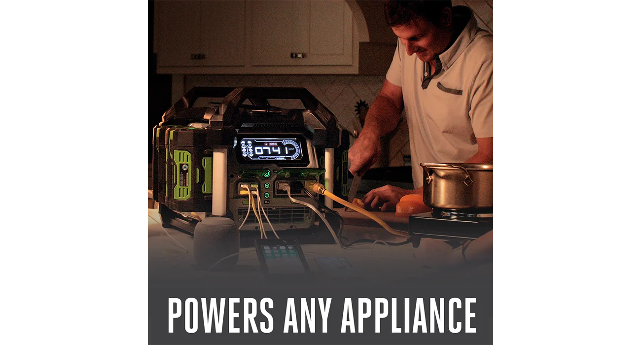 EGO Nexus Portable Power Station w/ 2* 7.5Ah Batteries - Image 5