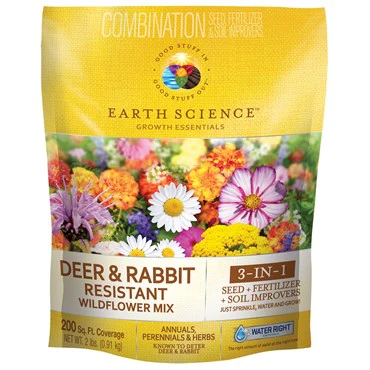 Wildflower Deer & Rabbit Resistant Mix - 2lb -200sq ft Coverage Area