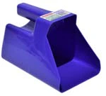 Enclosed Feed Scoop - Purple
