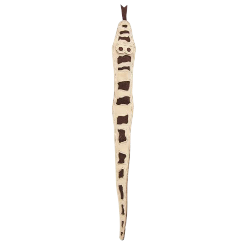 Leather Skinneez Snake Dog Toy, 36"