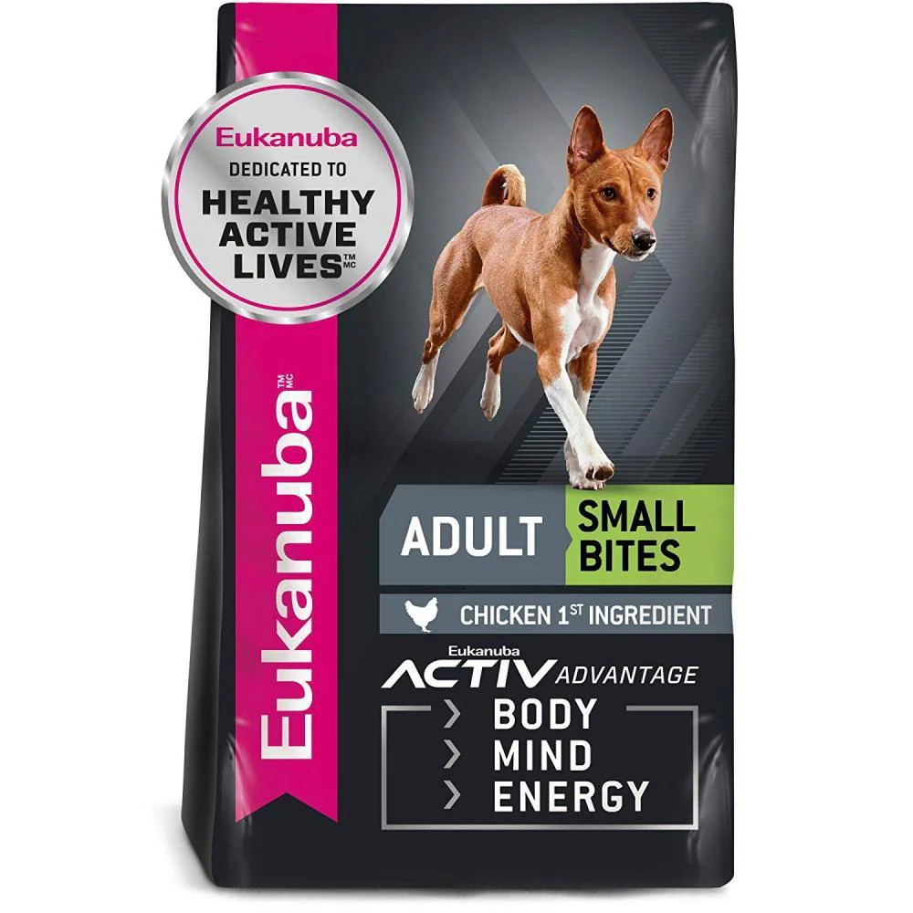 Eukanuba Adult Small Bite Chicken Formula Dry Dog Food