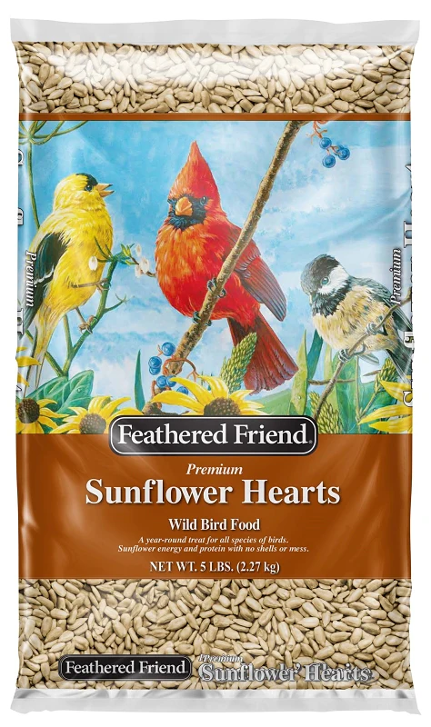 Feathered Friend Sunflower Hearts