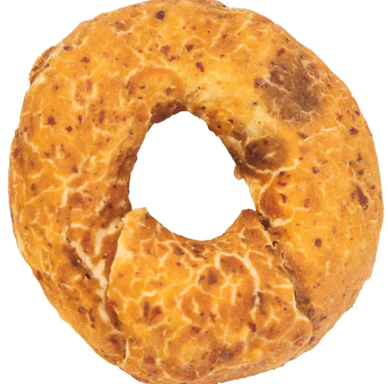 Fieldcrest Farms Nothin' to Hide Rawhide Alternative Bagels Dog Chew, Chicken, 3in
