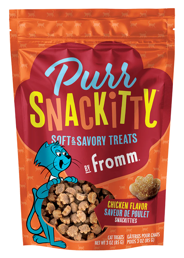 Fromm Purrsnackitty Soft & Savory Cat Treats, Chicken, 3oz