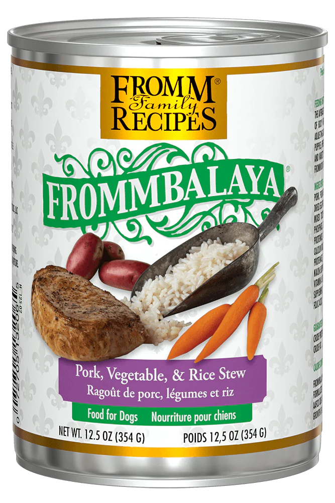Fromm Frommbalaya Pork, Vegetable & Rice Stew Canned Dog Food, 12.5oz