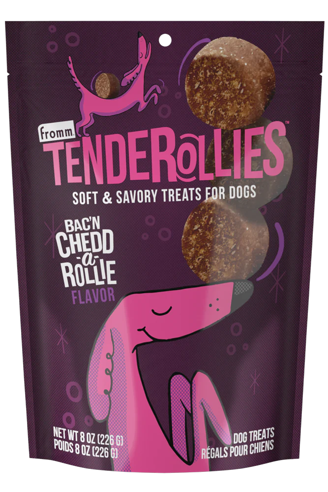 Fromm Tenderollies Bac'n Chedd-a-Rollie Dog Treats, 8oz
