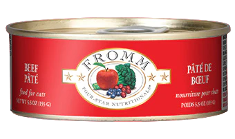 Fromm Four Star Beef Pate Cat Food Can