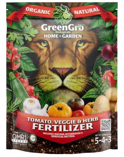 GreenGro Tomato, Veggie & Herb Fertilizer, 4lbs