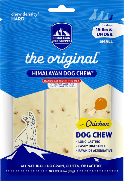 Himalayan Dog Chew Chicken, Small - for Dogs up to 15lbs, 3.3oz