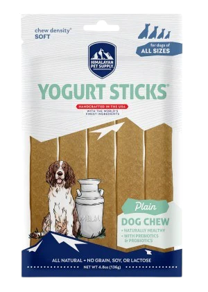 Himalayan Dog Chews Yogurt Sticks, Plain, 4.8oz
