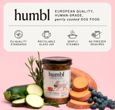 humbl Norwegian Salmon Pantry Jar Dog Food, 14oz - Image 3
