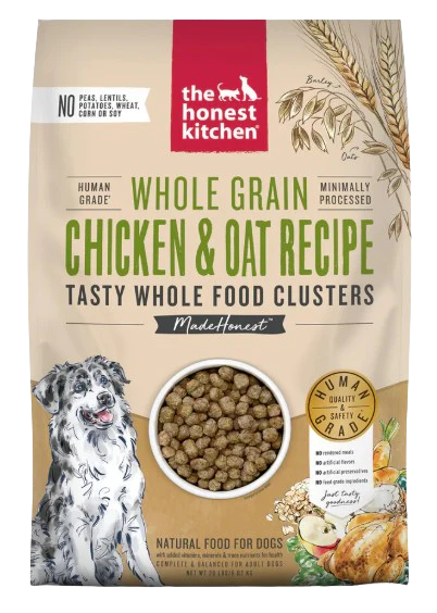 The Honest Kitchen Whole Grain Chicken & Oat Whole Food Clusters Dry Dog Food