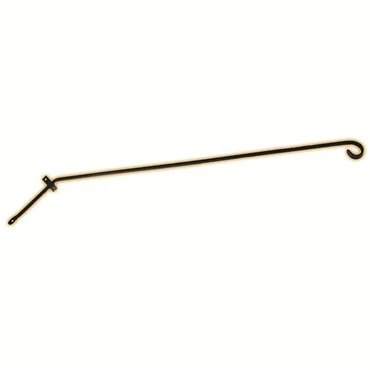 48" Angled Fence or Deck Hook
