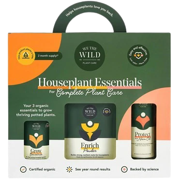 Houseplant Care Essential Kit With Organic Growth Solutions