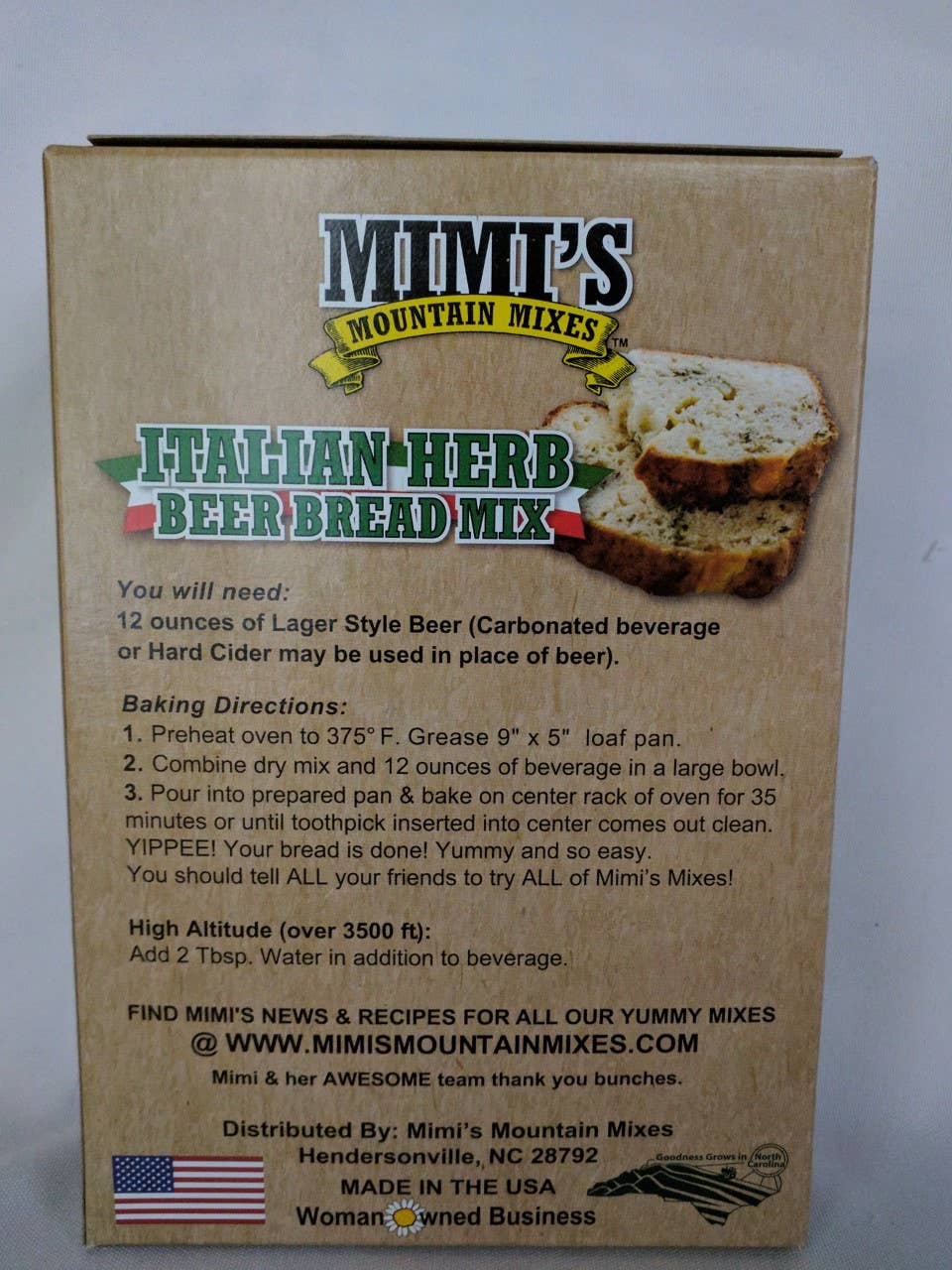 ITALIAN HERB BEER BREAD MIX - Image 4