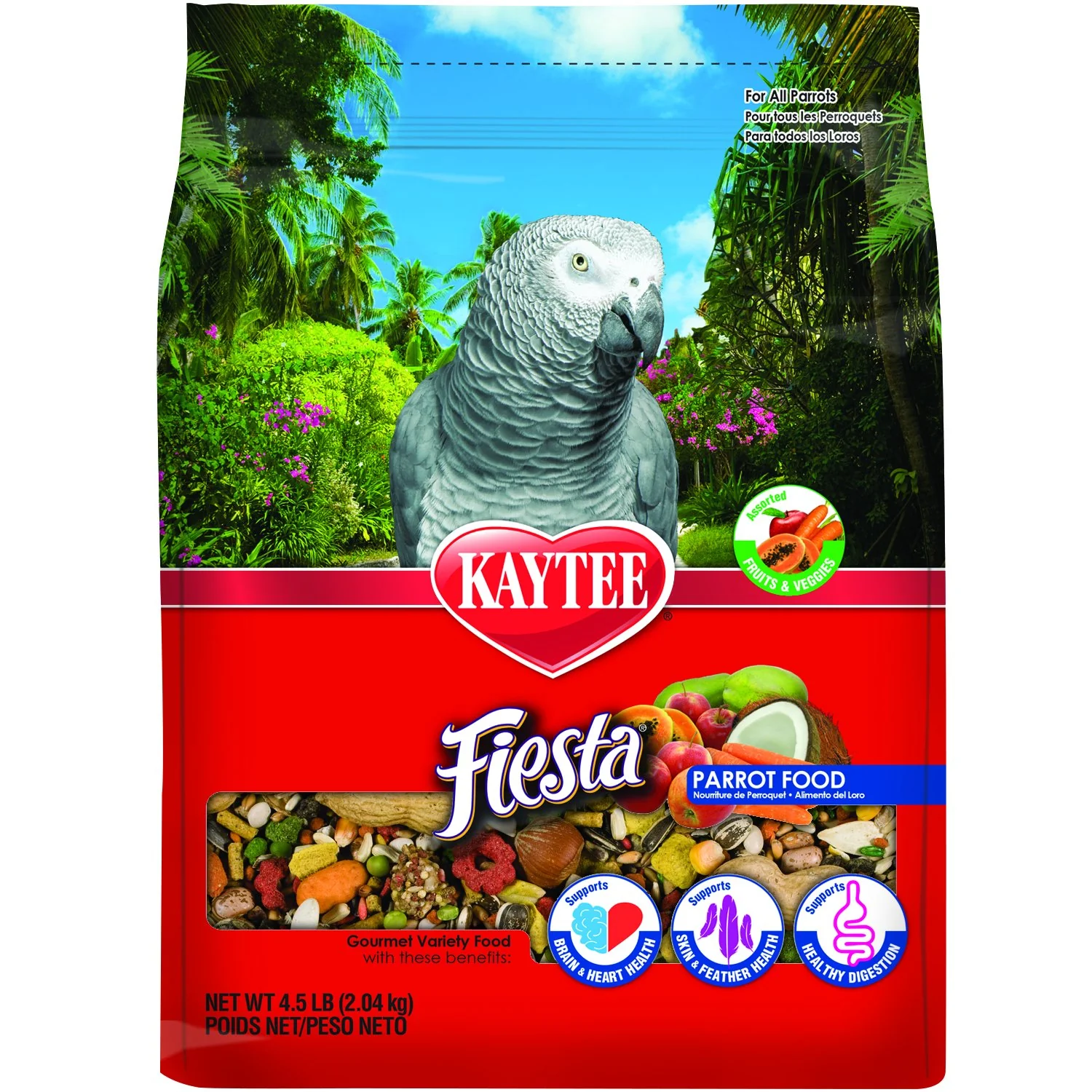Kaytee Fiesta Parrot Food. 4.5lbs