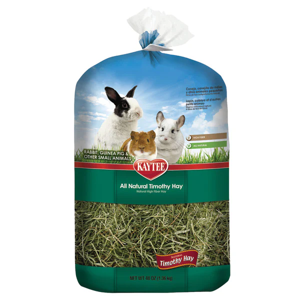 Kaytee Timothy Hay for Small Animals, 48oz