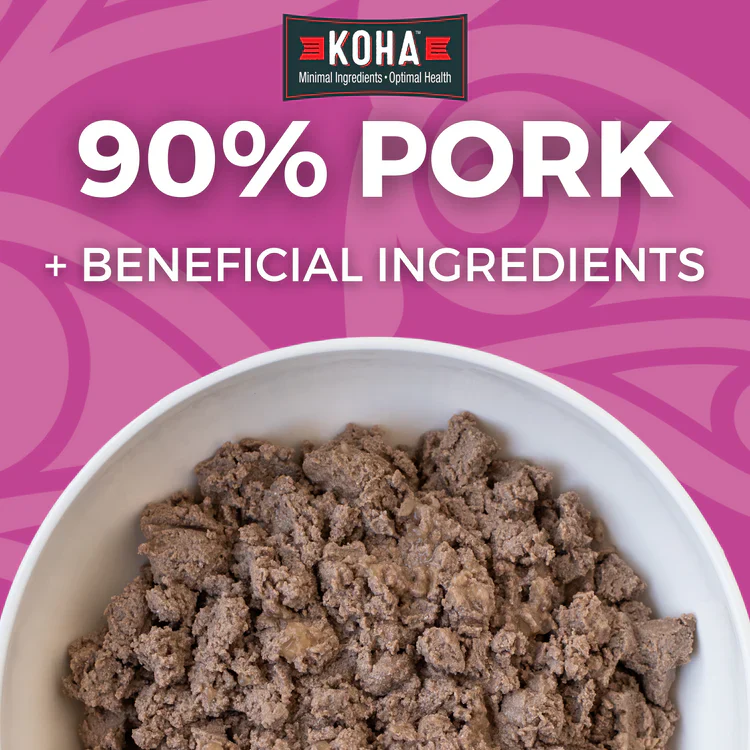KOHA Limited Ingredient Diet Pork Entrée for Dogs 13oz Can - Image 2
