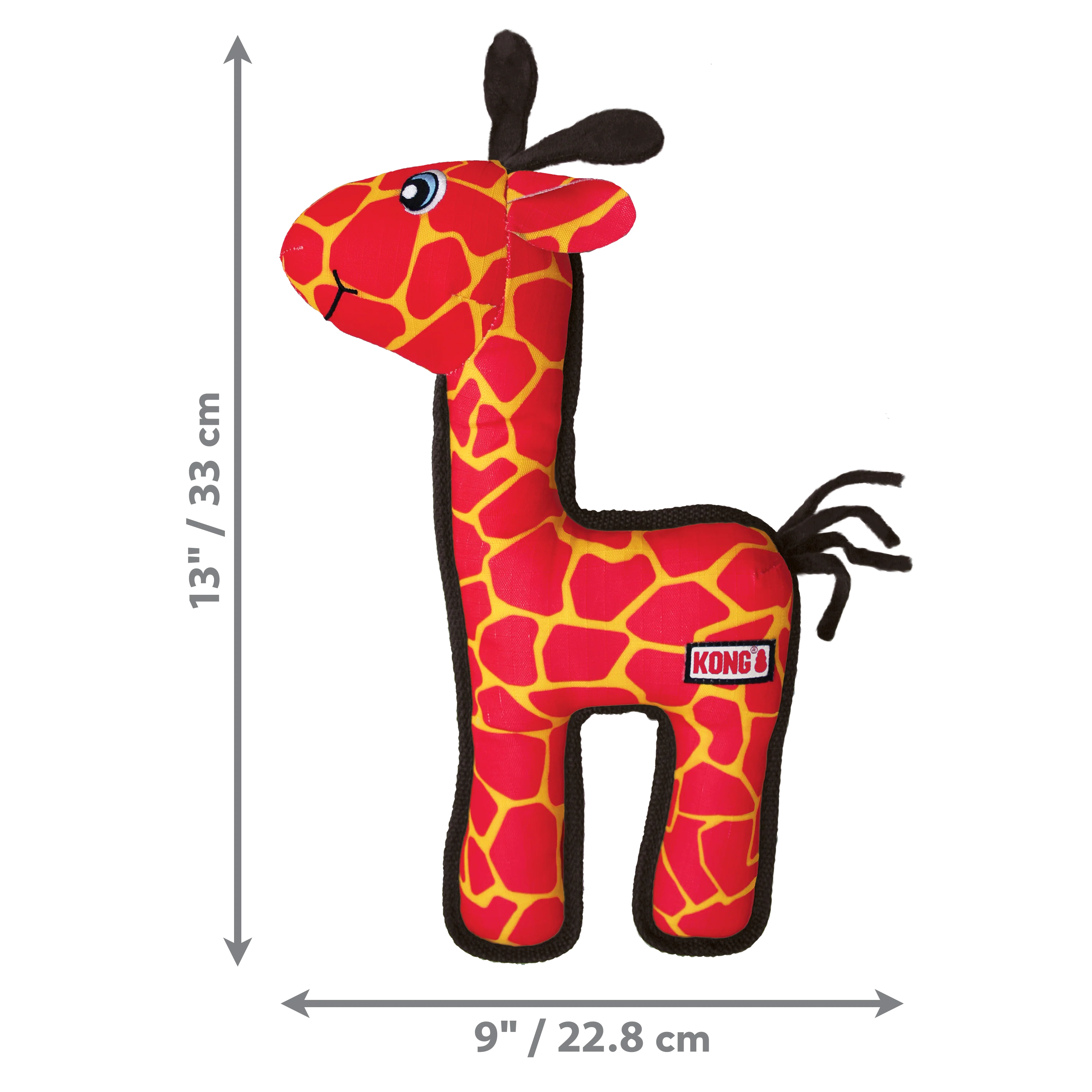 KONG Ballistic Giraffe, Medium/Large Dog Toy - Image 2
