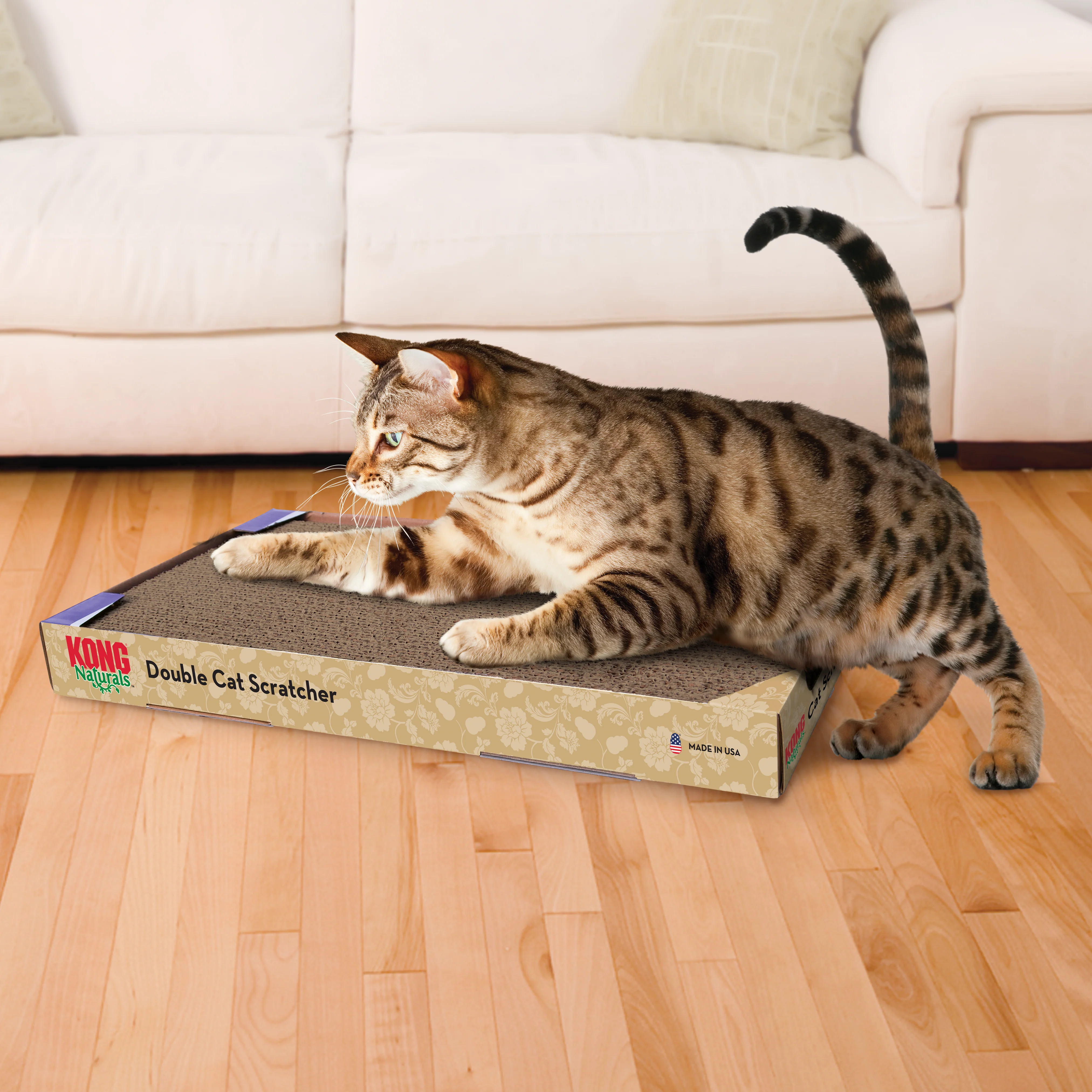 KONG Naturals Cat Scratcher Double - Image 3