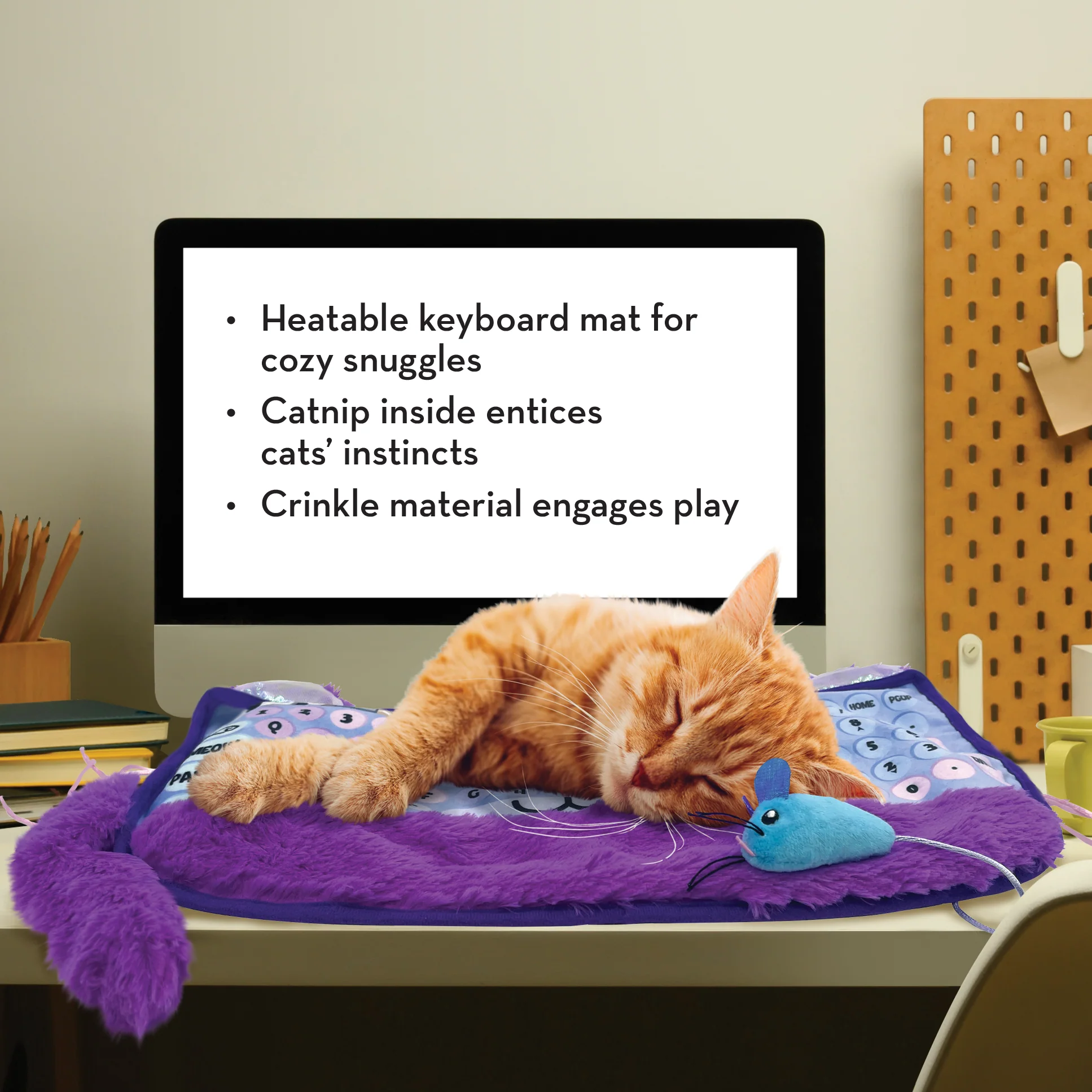 KONG Comfort Key Play Mat for Cats - Image 3