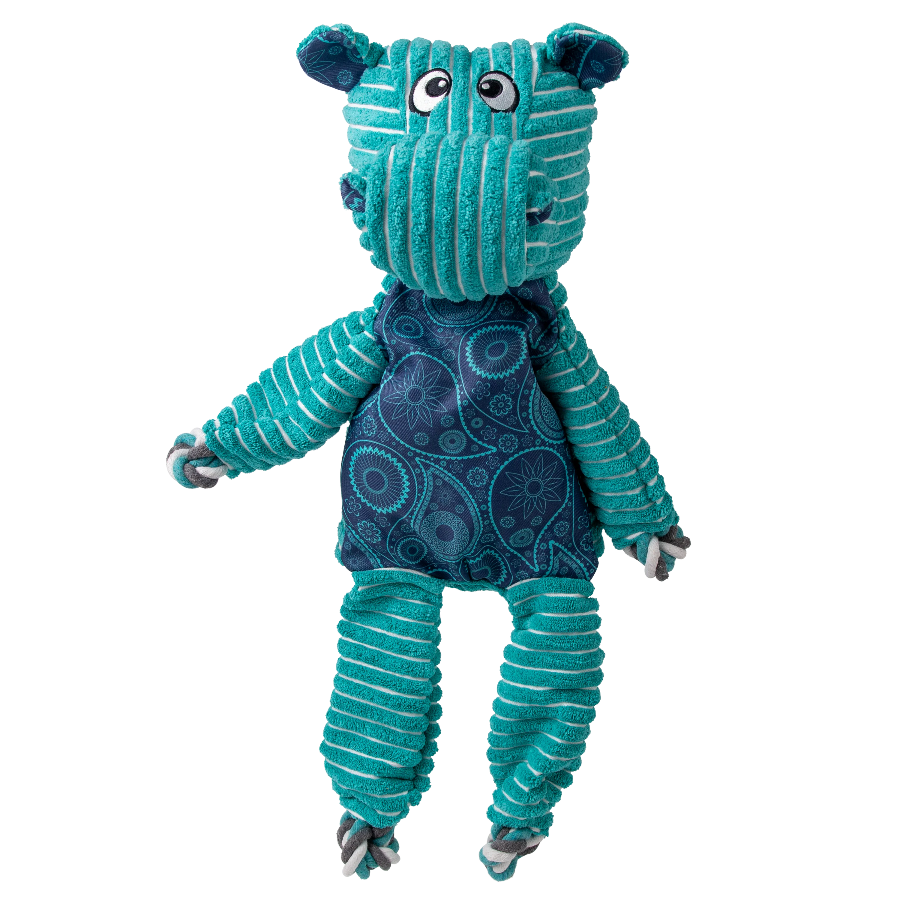 KONG Floppy Knots Jumbo Hippo, Extra Large Dog Toy