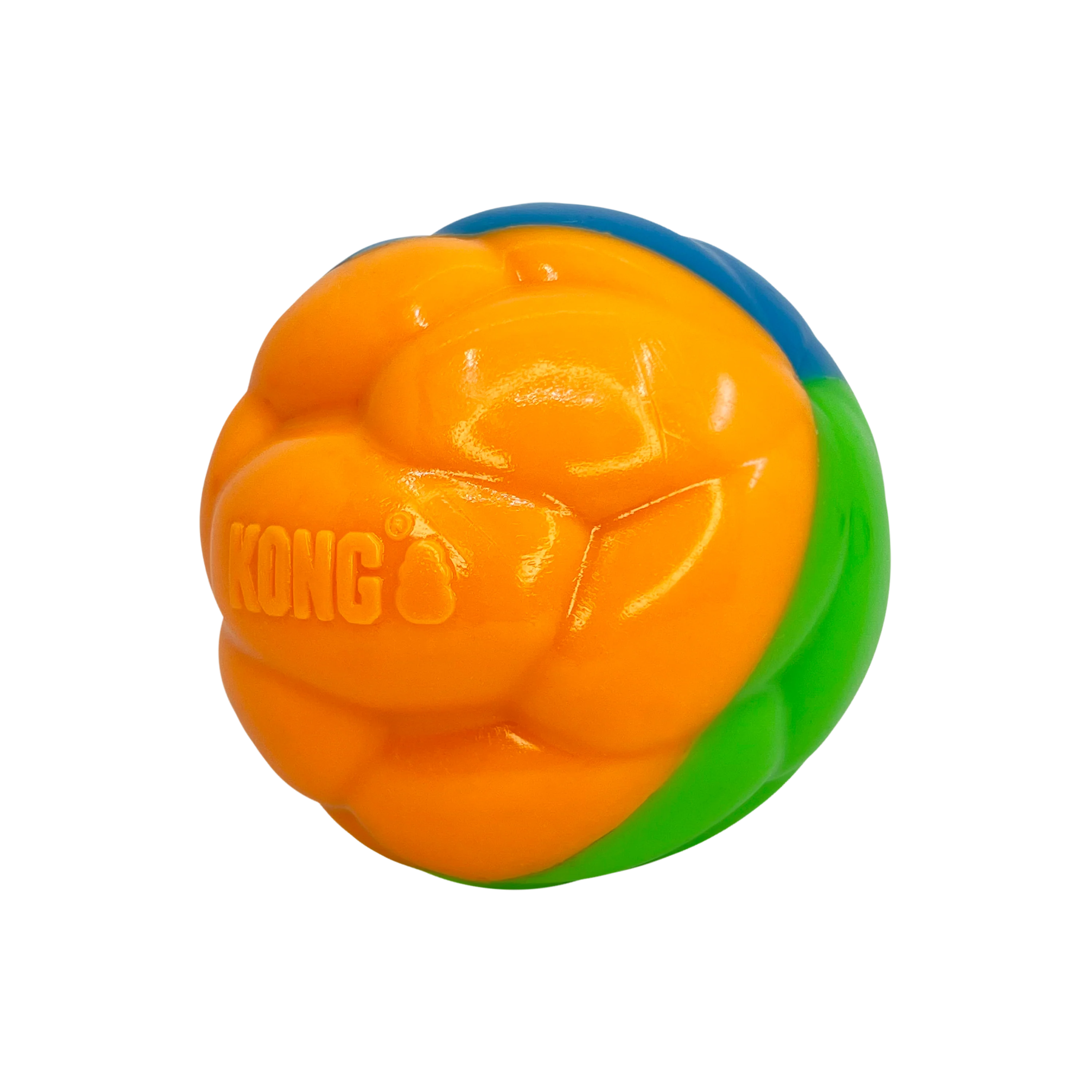 KONG Twistz High-Viz Ball, Large Dog Toy