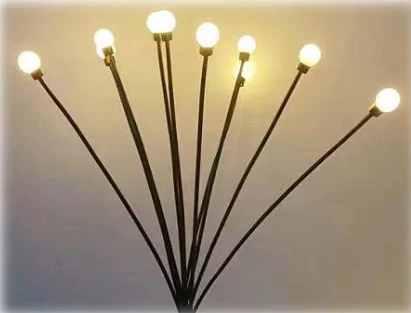 LED Solar Firefly Light Spray Stake - Image 2