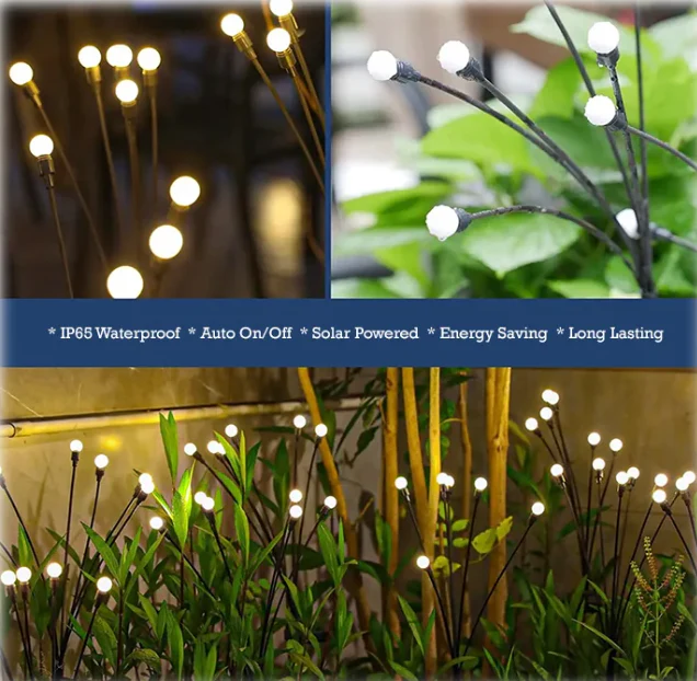 LED Solar Firefly Light Spray Stake - Image 5
