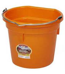 Little Giant 20qt Flat Back Bucket, Multiple Colors Available - Image 4