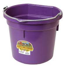 Little Giant 20qt Flat Back Bucket, Multiple Colors Available - Image 6