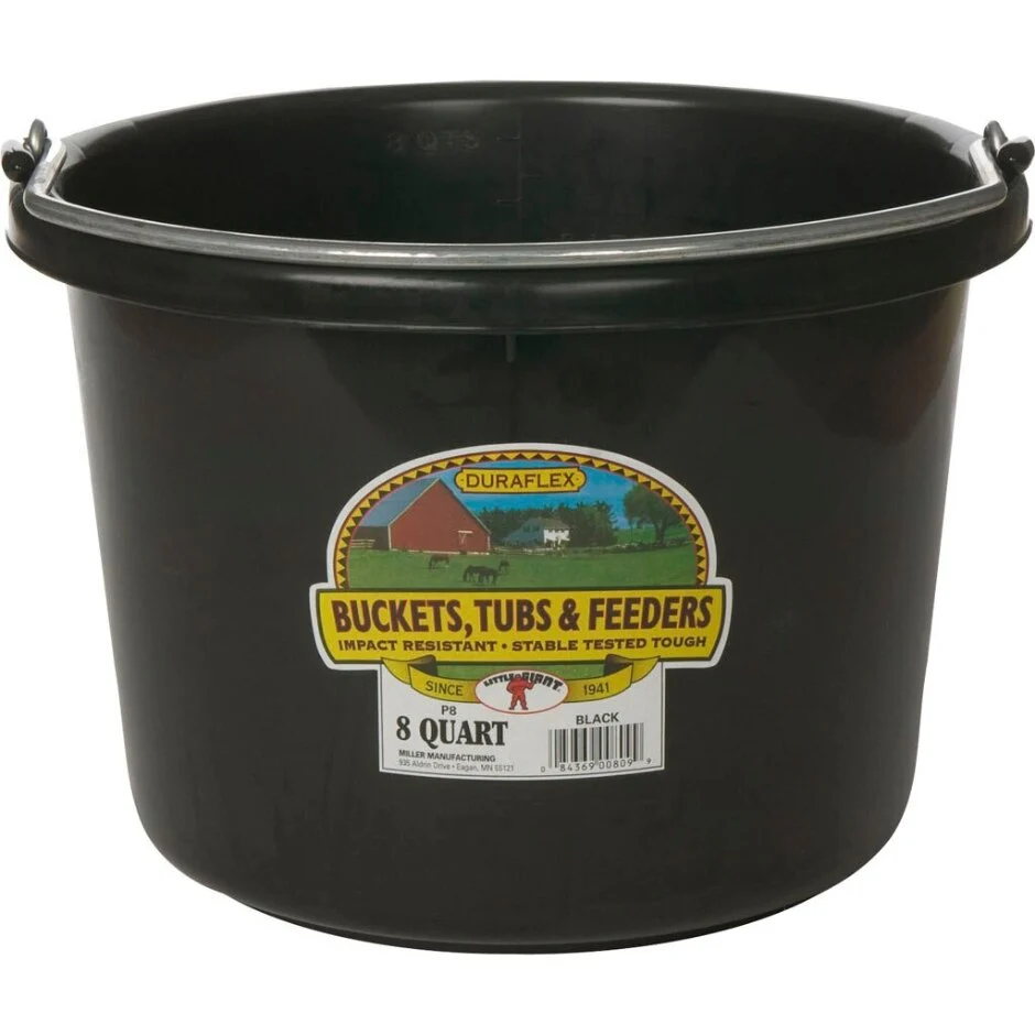 Little Giant 8qt Round Bucket, Multiple Colors Available - Image 2