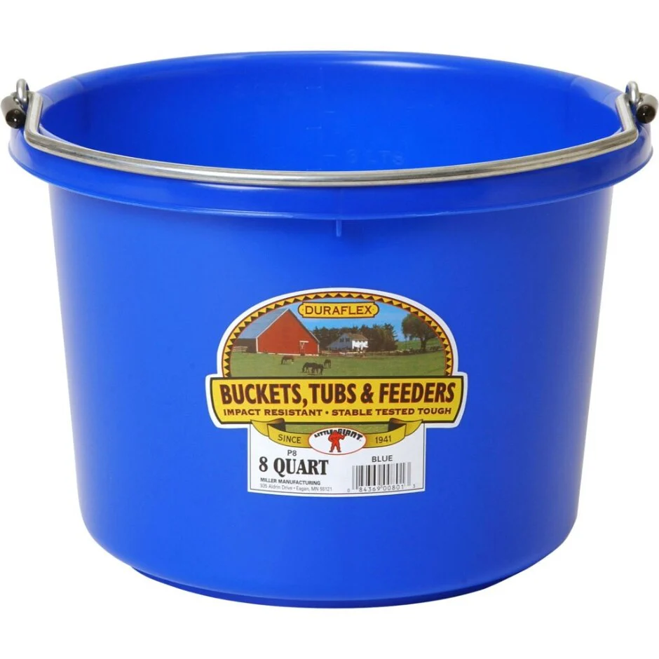 Little Giant 8qt Round Bucket, Multiple Colors Available - Image 3