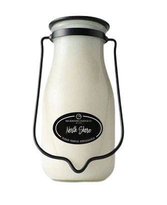 14 oz Milkbottle Candle: North Shore