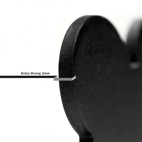 ID Tag Basic collection Big Bone Black in Aluminum - Image 2