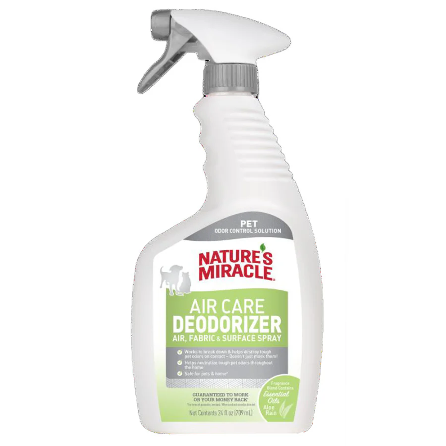 Nature's Miracle Air Care Deodorizer Ready to Use Spray Aloe Rain, 24 oz