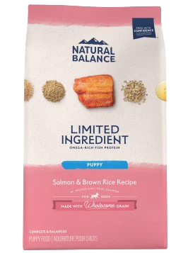 Natural Balance L.I.D. Limited Ingredient Diet Puppy Salmon & Brown Rice Formula Dry Dog Food