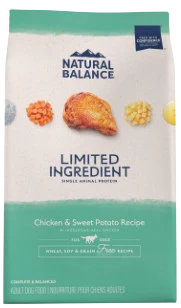 Natural Balance L.I.D. Limited Ingredient Diets Adult Grain Free Sweet Potato and Chicken Dry Dog Food