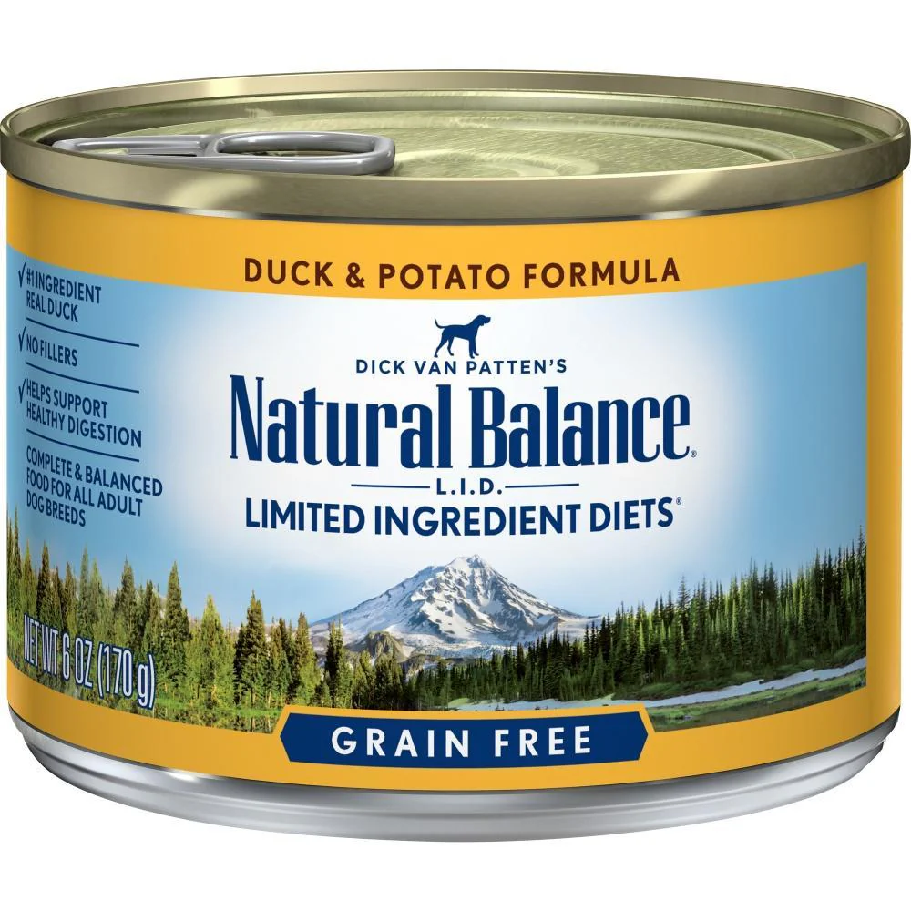 Natural Balance L.I.D. Limited Ingredient Diets Duck and Potato Canned Dog Food - Image 2