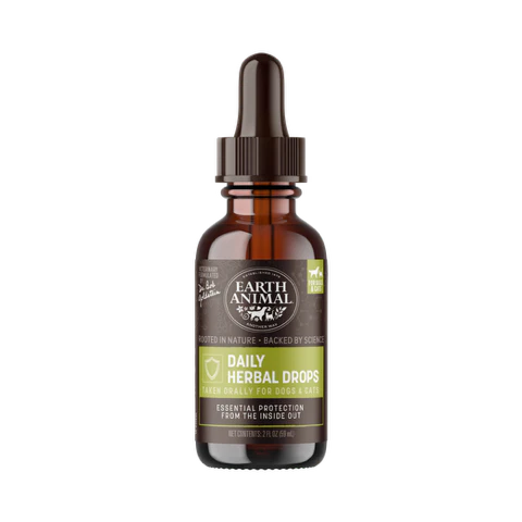 Earth Animal Nature's Protection™ Flea & Tick Daily Herbal Drops, 2oz