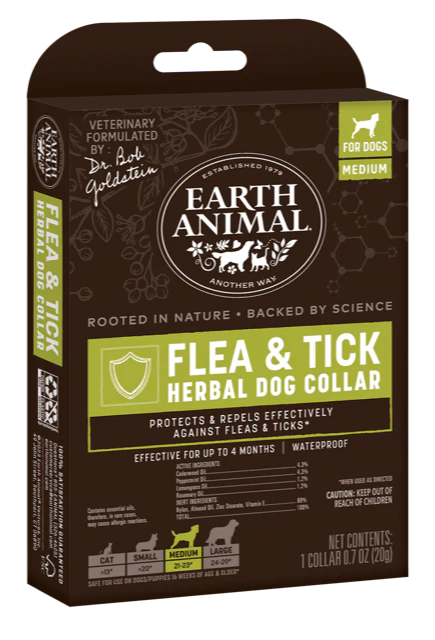Earth Animal Nature's Protection™ Flea & Tick Herbal Collar for Dogs