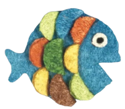 Rainbow Fish Small Animal Chew Toy